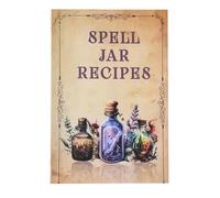 Générique Livre de Sorts de sorcières, Livre de jar Sort - Impression Claire Contenu détaillé des Livres de Sorcellerie | Fournitures et Outils pour Les passionnés des débutants