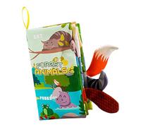 Générique Livre Doux Enfant,Jouets de Voyage Éducatifs Lavables Doux et Crissants | Jouets Crepitants pour,pour Garçons Et Filles Maison Salle De Jeu Maternelle Voyage Jeu Fête Intérieur Extérieur