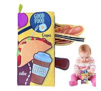 Générique Livre Doux Enfant | Jouets Éducatifs pour Le Développement Doux Et Sonores - Jouets Crepitants pour,pour Maternelle Centre d'Activités Voyage Maison Jeu Vacances Anniversaire Intérieur