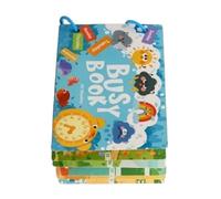 Générique Livres d'apprentissage Préscolaire | Jouets Éducatifs Réutilisables | Activités Préscolaires Jeux d'Association,pour 1-5 Ans Garçon Fille Maison École Voyage