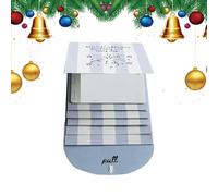 Générique Livret De Cartes Cadeaux De Noël | Porte-carte-cadeau DIY Waterfall| Étui Cadeau De Noël Et D'anniversaire Personnalisé Coulissant Fait À La Main