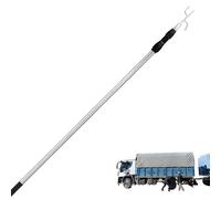 Générique LKW-Fracht-Retriever - Hochleistungs-Greifer-Reichweitenwerkzeug, 4,92 Fuß LKW-Ladeflächenhaken | Edelstahl-Greifer-Reacher-Werkzeug, Rostbeständig, Ausziehbar