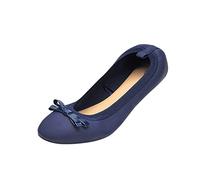Générique llerines Classiques Femme Plates sans Lacet Léger Souple Respirant Décontracté pour Bureau Été Chaussures décontractées Confortable (Blue, 41)