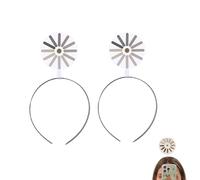 Générique Loading Creative Headband/Hairpin, Fun & Creative 'loading' Hairpins for Women and Men， Quirky Brain Loading Design, Eye-Catching Headwear for Parties, Gifts, Or Everyday Style (White A)