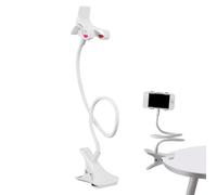 Générique Long Arm Holder - Flexible Headboard Mount, Cellphone Positioning System, Stable Multifunctional Clip, Bedside Table Kitchen Bedroom Stand, Reading Viewing Device Accessory