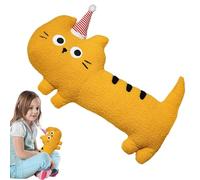 Générique Long Cat Body Oreiller, Cat Body Oread | Orloques de poupées animales Mignonnes Mignonnes,Jouet en Peluche de Chaton, Jouet étreint, décorations de Noël pour Petite Amie et