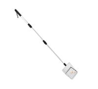 Générique Long Handle Litter Scoop, Cat Litter Cleaner, Adjustable Handle Scoop, Poop Sifter Rake, Chicken Coop Rake, Beach Cleaning Tool, Litter Box Tool, Cat Manure Cleaner, Litter Scoop Rake