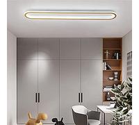 Générique Long Plafonnier Vestiaire LED Plafonnier Barre Lumineuse Ultra Mince Couloir Balcon Bureau Plafonnier Allée Lumières Lustre, plafonnier