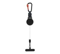Générique Longe De Téléphone Rétractable | Longueur réglable accessoire de sécurité bloquante - Attache Téléphone Porte-Clés - pour Bureau École Voyage Sorties Courses Randonnée Randonnée