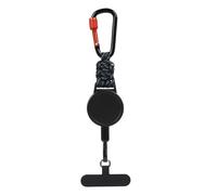 Générique Longe De Téléphone Rétractable - Longueur réglable accessoire de sécurité bloquante - Cordon Enrouleur pour Téléphone | Pour bureau voyage vacances sorties shopping randonnée sac à dos