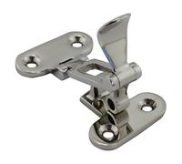 Générique Loquet de Maintien INOX 316 - Fermoir Antivol pour Trappe Marine | Boucle de Sécurité pour Casier Bateau, Remorque, Coffre Rangement, Camping-Car, Yacht, Fixation Robuste Extérieure