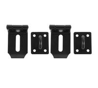Générique Loquets de Porte à Angle Droit 90 Degrés en Acier Inoxydable Lot de 2 Résistant la Rouille et Solide, pour Portes et Cages D'animaux