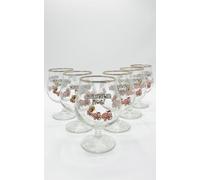 Générique LOT 6 VERRES BIERE BELGE 25 CL NEUF, MODELE DELIRINOEL