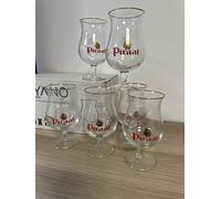 Générique Lot 6 verres bière piraat, 25 cl, neuf