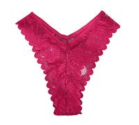 Générique Lot Culotte Femme Femme sous-vêtements Lingerie Sexy String Dentelle Taille Basse Fente Haute Mode sans Couture Femmes String Femme Culotte(S)