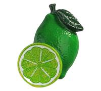 Générique Lot de 10 aimants de réfrigérateur en forme de fruits en résine 3D, aimants de réfrigérateur amusants et mignons pour réfrigérateurs, tableaux blancs et autres articles (H, 4x5.5cm)