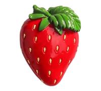 Générique Lot de 10 aimants de réfrigérateur en forme de fruits en résine 3D, aimants de réfrigérateur amusants et mignons pour réfrigérateurs, tableaux blancs et autres articles (C, 3.7x5cm)