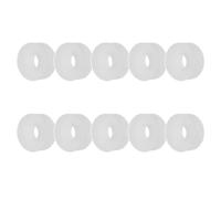 Générique Lot de 10 bagues d'étanchéité en silicone pour valve de pneu, compactes et durables, pour mandrin de gonflage d'air, adaptées à divers scénarios d'inflation voiture et vélo