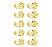 Générique Lot de 10 Boucles d ' Oreilles Lourdes, de Levage de cœur, de Bouchon d ' Oreille Robuste, de Boucle d ' Oreille pour Boucles d ' Oreilles Lourdes, Goujons en Forme de cœur, stabilisateur