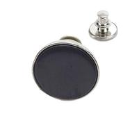 Générique Lot de 10 Boutons de Rechange for Jeans, Clip instantané for Boutons, Bricolage, Couture, Accessoires for Jeans(Black)