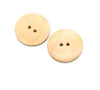 Générique Lot de 10 Boutons Ronds en Bois de 20 mm for Bricolage, vêtements, Couture, Boutons décoratifs, Scrapbooking, vêtements(10pcs 20mm A)