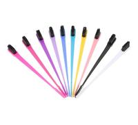 Générique Lot de 10 Brosses à Sourcils et Peignes à Mascara Multifonctions, Légers et Portables, Outils de Maquillage Indispensables pour Discipliner les Sourcils et Couleur Aléatoire