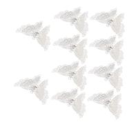 Générique Lot de 10 épingles à cheveux en forme de antique pour femme accessoires de coiffure de mariage décoration de cheveux à faire soi-même breloques plaquées