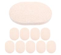 Générique Lot de 10 Éponges Faciales Exfoliantes Multifonctions, Éponge Visage Réutilisable Douce et Compacte, pour Nettoyage, Démaquillage et Voyage, Fournitures Maison et Soins Personnels