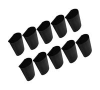 Générique Lot de 10 Paniers Suspendus de Rangement pour Chariot à roulettes, Plastique Noir Solide, Organisateur Pratique et Polyvalent pour Salon de Beauté, Accessoires pour Spa et Soins