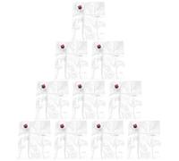 Générique Lot de 10 Pochettes à Vin Rechargeables 5L Sachets pour Distributeur de Vin Transparents Paquet à Boisson Portables Réutilisables pour Voyage et Réception
