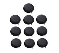 Générique Lot de 10 Pochettes de Rangement Antichoc en EVA 8X8X35 CM Grille Intégrée Étuis Compacts et Légers pour Écouteurs et Câbles Organisateurs Portables pour Voyage et Usage