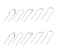 Générique Lot de 10 set de Pointes de Rechange pour Stylo Pyrograveur 5 Tailles Haute Résistance Fil Chauffant Précis Kit D’Outils pour Pyrogravure Bois et Bricolage