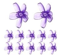 Générique Lot de 100 Abat-jour en Plastique Violet pour Guirlandes Lumineuses 5 Mm, Cache-ampoules Floral Cerisier, Décorations pour Fête, Mariage et Éclairage Intérieur/extérieur