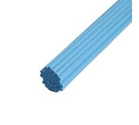 Générique Lot de 100 bâtonnets Fibre for diffuseur d'huiles essentielles, légers, for Parfum d'intérieur, Polyvalents, Accessoires Remplacement Faits à la Main pour Cuisine,Bain,Salon(Blue)