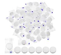 Générique Lot de 100 Mouchoirs en Papier Compressé Miniature en Coton Jetables Respirabilité, pour Voyage et Pique-niques
