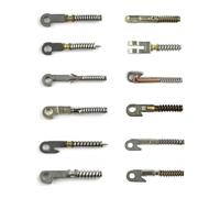 Générique Lot de 100 ressorts for lunettes, réparation de branches flexibles, monture optique cassée, pièce de rechange, accessoire(No.633)