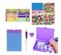 Générique Lot De 12 Boite Diamonds Painting Rangement, Diamonds Painting Accessoires, Rangement Perles, Plateaux Rangement Diamonds Painting Avec Couvercles