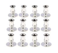 Générique Lot de 12 bougeoirs Coniques pour Bougies votives - Forme Traditionnelle - pour Mariage, fête, décoration de la Maison