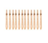 Générique Lot de 12 tiges de fléchettes Multicolores pour Pointes en Acier, kit de Remplacement de tiges de 45 mm/35 mm avec Joints toriques en Acier Inoxydable pour affûteur de fléchettes.