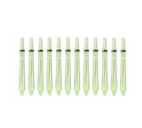 Générique Lot de 12 tiges de fléchettes Multicolores pour Pointes en Acier, kit de Remplacement de tiges de 45 mm/35 mm avec Joints toriques en Acier Inoxydable pour affûteur de fléchettes.