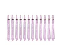 Générique Lot de 12 tiges de fléchettes Multicolores pour Pointes en Acier, kit de Remplacement de tiges de 45 mm/35 mm avec Joints toriques en Acier Inoxydable pour affûteur de fléchettes.