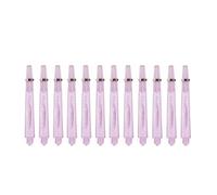 Générique Lot de 12 tiges de fléchettes Multicolores pour Pointes en Acier, kit de Remplacement de tiges de 45 mm/35 mm avec Joints toriques en Acier Inoxydable pour affûteur de fléchettes.