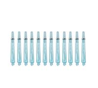 Générique Lot de 12 tiges de fléchettes Multicolores pour Pointes en Acier, kit de Remplacement de tiges de 45 mm/35 mm avec Joints toriques en Acier Inoxydable pour affûteur de fléchettes.