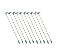 Générique Lot de 12 Tuteurs Verts en PP pour Plantes en Pot et Orchidées, Support Facile à Installer et Réutilisable, pour Balcon et Jardin