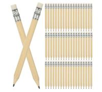 Générique Lot de 150 Crayons Hb de Golf en Bois avec Gomme sans Latex, Mini-crayons Portables de 10 Cm, pour Salle de t Feuilles de Score