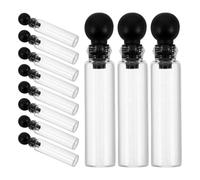 Générique Lot de 150 Flacons en Verre de 1 Ml pour Huiles Essentielles et Échantillons de Parfum, Mini Flacons Transparents avec Bouchons Anti-fuite, pour Voyage, Tests Olfactifs et Partage