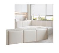 Générique Lot de 2/3/4/6/8 Panneaux adhésifs Anti-Collision, 50 x 50 cm, Autocollants muraux 3D, for tête de lit, décoration de Fond(Color 2,50x50cm-4pcs)
