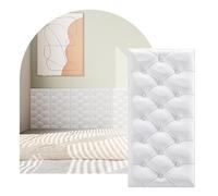Générique Lot de 2, 4, 6 ou 8 Panneaux muraux Anti-Collision, Autocollants Souples, for Chambre à Coucher, Salon, tapissé(Color2,30x60cmx6pcs)