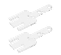 Générique Lot de 2 Adaptateurs de Tendeur pour Machine à Tricoter, Fourches de Tension Résistantes pour Applications de Tricot à Domicile, Compatibles Addi King Express