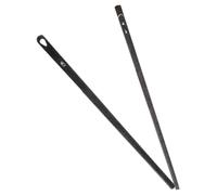 Générique Lot de 2 Aiguilles en Acier pour Couture Main Cuir Aiguilles à Lacer Cuir à Trous Simples et Doubles Outil Maroquinerie Polyvalent pour Travaux Manuels et Passe Lacet